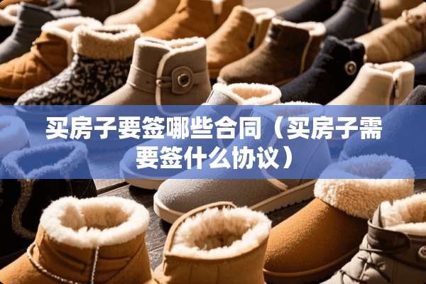 买房子要签哪些合同（买房子需要签什么协议）