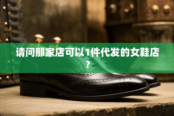 请问那家店可以1件代发的女鞋店？