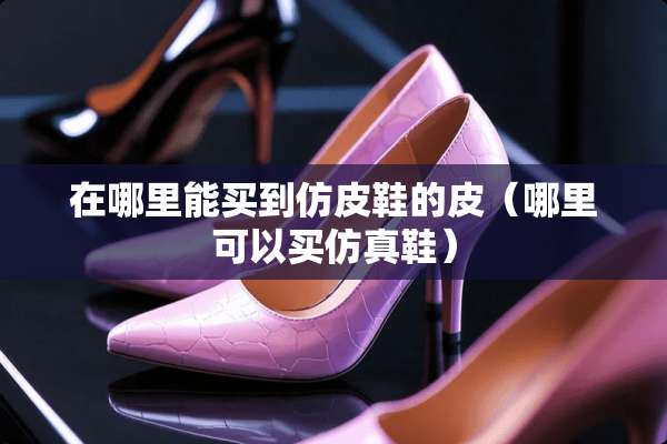 在哪里能买到仿皮鞋的皮（哪里可以买仿真鞋）