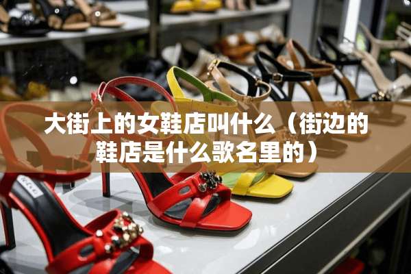 大街上的女鞋店叫什么（街边的鞋店是什么歌名里的）