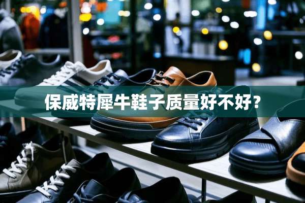 保威特犀牛鞋子质量好不好？