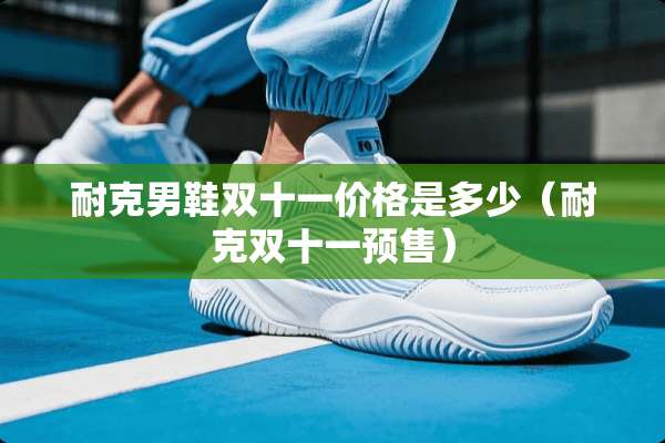 耐克男鞋双十一价格是多少（耐克双十一预售）