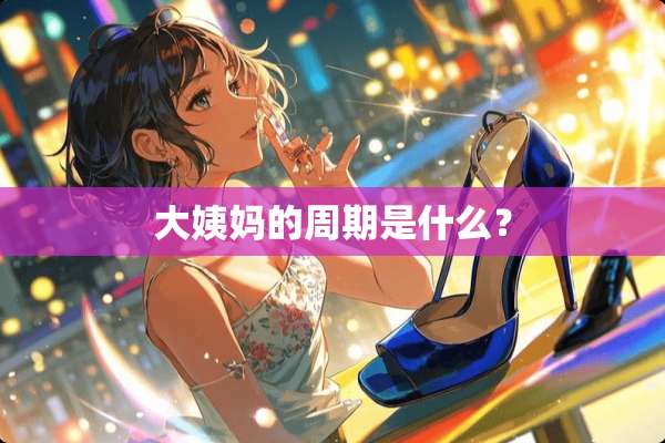 大姨妈的周期是什么？