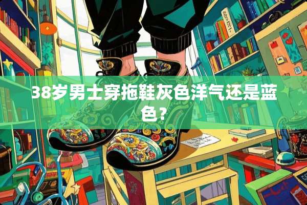 38岁男士穿拖鞋灰色洋气还是蓝色？