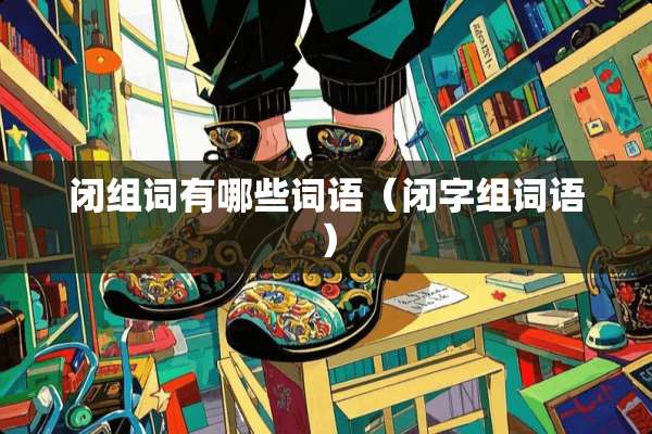 闭组词有哪些词语（闭字组词语）