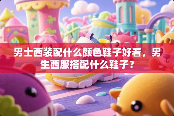 男士西装配什么颜色鞋子好看，男生西服搭配什么鞋子？