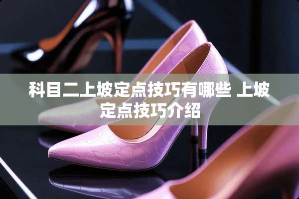 科目二上坡定点技巧有哪些 上坡定点技巧介绍
