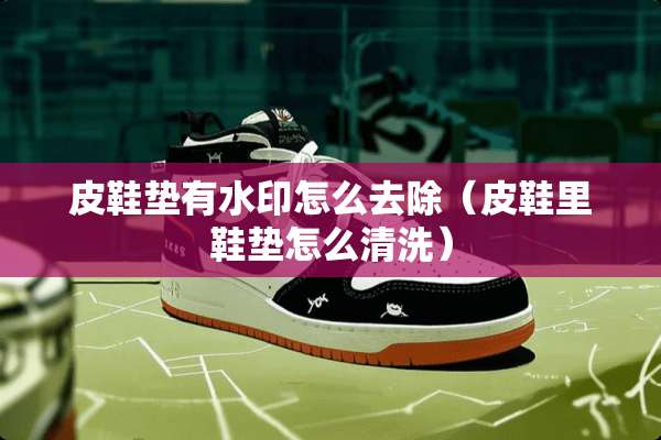 皮鞋垫有水印怎么去除（皮鞋里鞋垫怎么清洗）