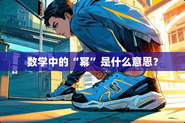 数学中的“幂”是什么意思？