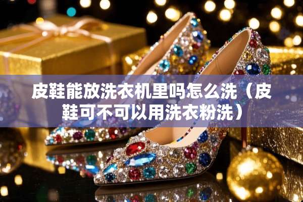 皮鞋能放洗衣机里吗怎么洗（皮鞋可不可以用洗衣粉洗）