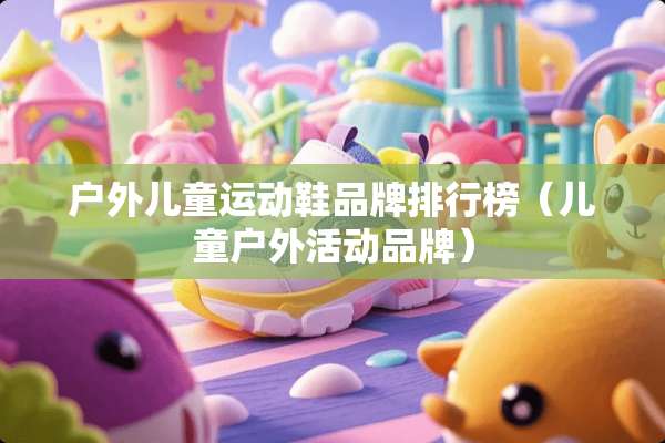 户外儿童运动鞋品牌排行榜（儿童户外活动品牌）