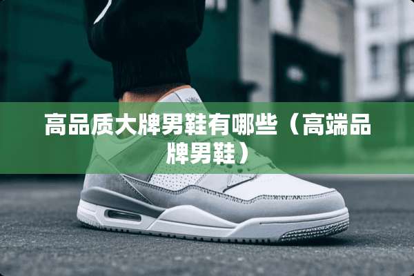 高品质大牌男鞋有哪些（高端品牌男鞋）