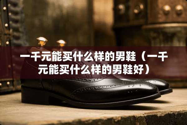 一千元能买什么样的男鞋（一千元能买什么样的男鞋好）