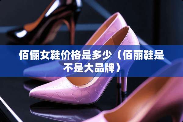 佰俪女鞋价格是多少（佰丽鞋是不是大品牌）