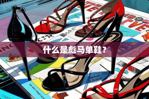 什么是彪马单鞋？