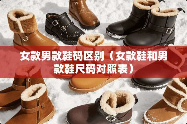 女款男款鞋码区别（女款鞋和男款鞋尺码对照表）