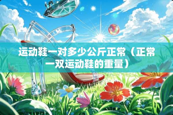 运动鞋一对多少公斤正常（正常一双运动鞋的重量）
