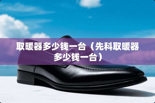 取暖器多少钱一台（先科取暖器多少钱一台）