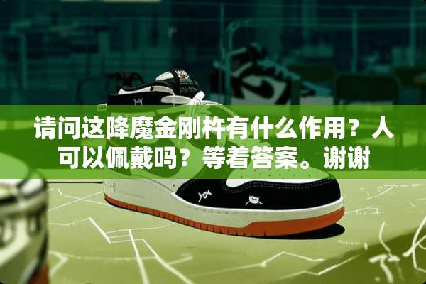 请问这降魔金刚杵有什么作用？人可以佩戴吗？等着答案。谢谢