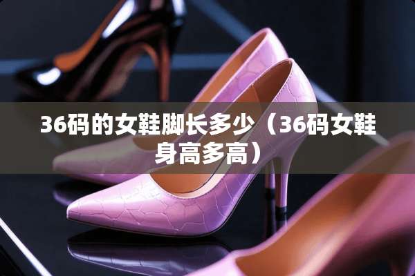 36码的女鞋脚长多少（36码女鞋身高多高）
