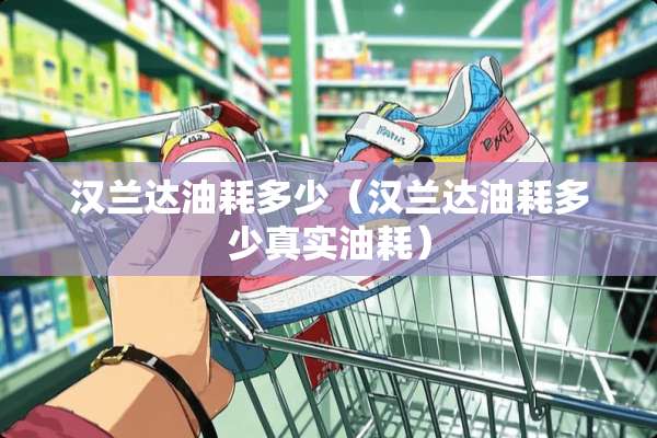 汉兰达油耗多少（汉兰达油耗多少真实油耗）