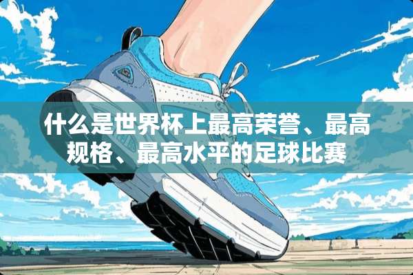 什么是世界杯上最高荣誉、最高规格、最高水平的**比赛