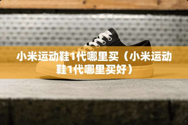 小米运动鞋1代哪里买（小米运动鞋1代哪里买好）