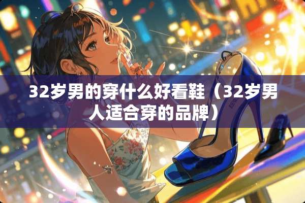 32岁男的穿什么好看鞋（32岁男人适合穿的品牌）