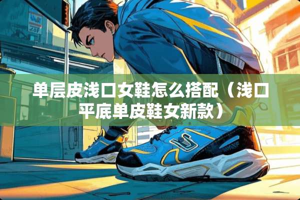 单层皮浅口女鞋怎么搭配（浅口平底单皮鞋女新款）