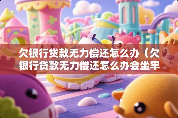 欠银行贷款无力偿还怎么办（欠银行贷款无力偿还怎么办会坐牢吗知乎）