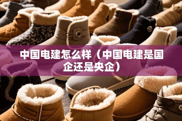 中国电建怎么样（中国电建是国企还是央企）