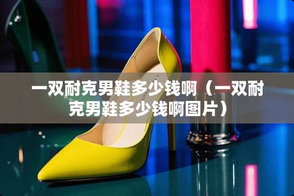 一双耐克男鞋多少钱啊（一双耐克男鞋多少钱啊图片）