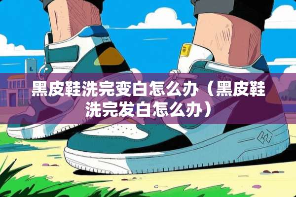 黑皮鞋洗完变白怎么办（黑皮鞋洗完发白怎么办）