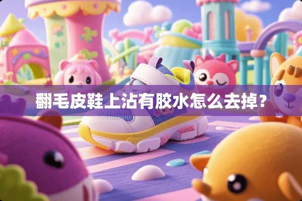 翻毛皮鞋上沾有胶水怎么去掉？