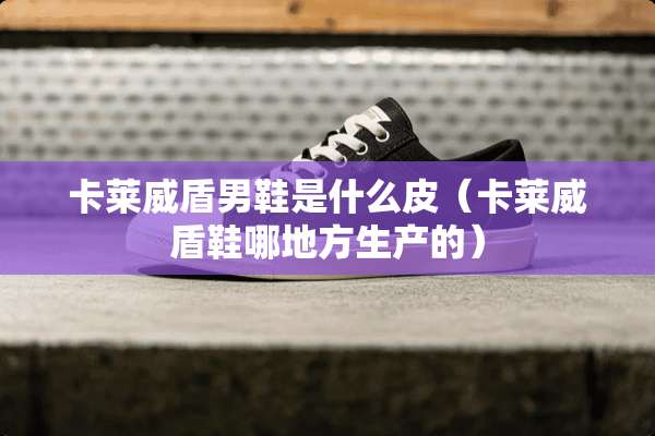 卡莱威盾男鞋是什么皮（卡莱威盾鞋哪地方生产的）
