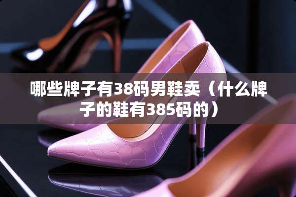 哪些牌子有38码男鞋卖（什么牌子的鞋有385码的）