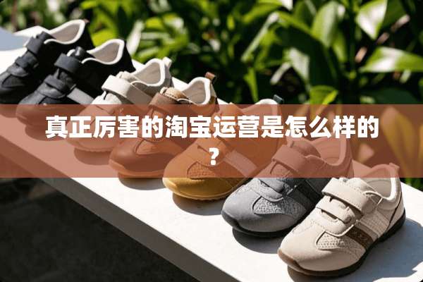 真正厉害的淘宝运营是怎么样的？
