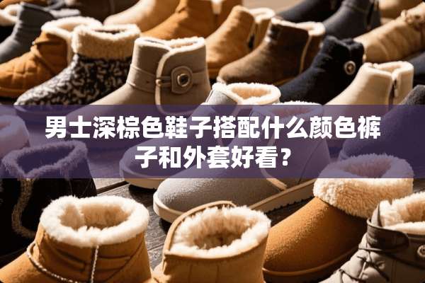 男士深棕色鞋子搭配什么颜色裤子和外套好看？