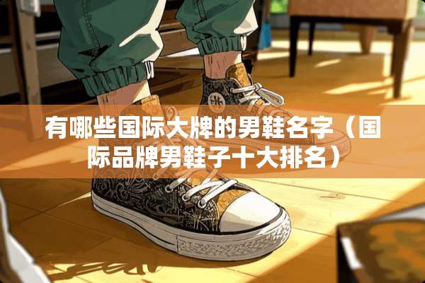 有哪些国际大牌的男鞋名字（国际品牌男鞋子十大排名）