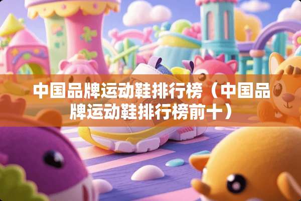中国品牌运动鞋排行榜（中国品牌运动鞋排行榜前十）