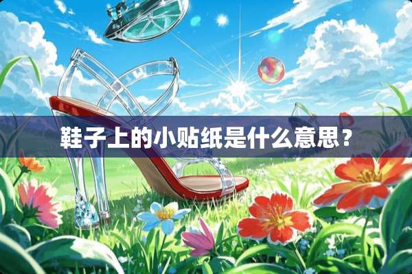 鞋子上的小贴纸是什么意思？
