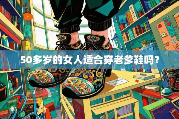 50多岁的女人适合穿老爹鞋吗？