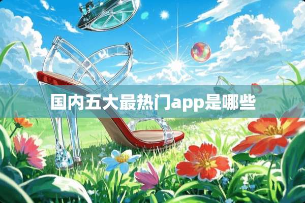 国内五大最热门app是哪些