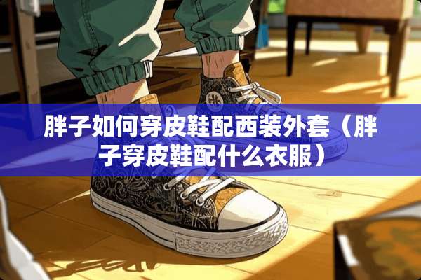 胖子如何穿皮鞋配西装外套（胖子穿皮鞋配什么衣服）