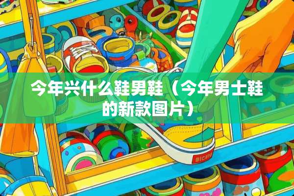 今年兴什么鞋男鞋（今年男士鞋的新款图片）