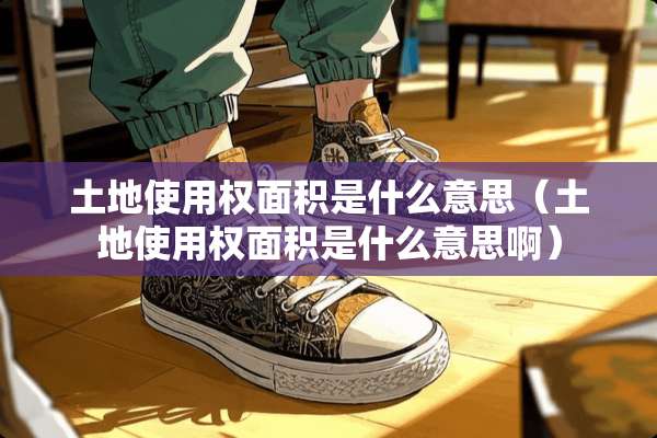 土地使用权面积是什么意思（土地使用权面积是什么意思啊）