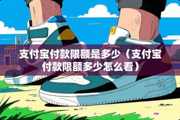 支付宝付款限额是多少（支付宝付款限额多少怎么看）