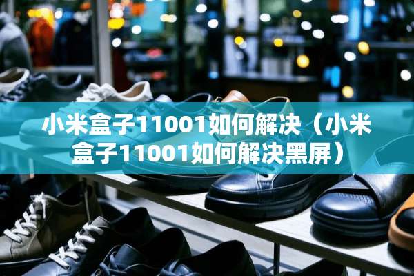 小米盒子11001如何解决（小米盒子11001如何解决黑屏）