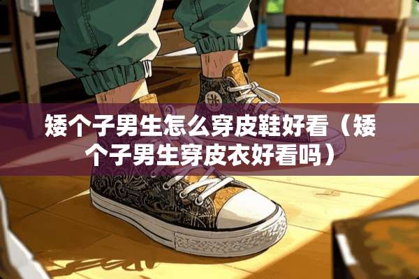 矮个子男生怎么穿皮鞋好看（矮个子男生穿皮衣好看吗）