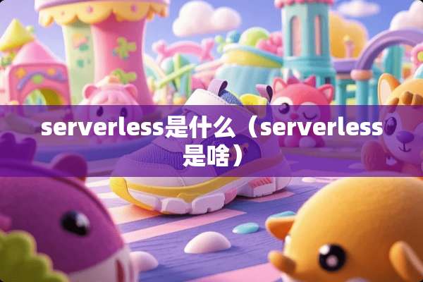 serverless是什么（serverless是啥）